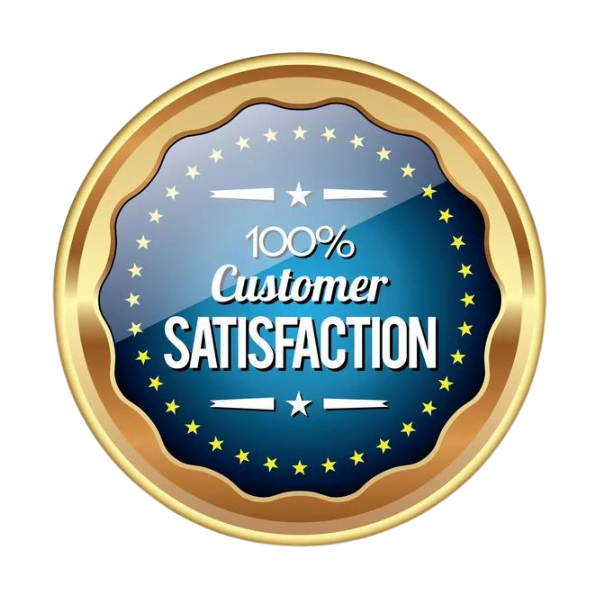 100% Customer Satisfaction.
